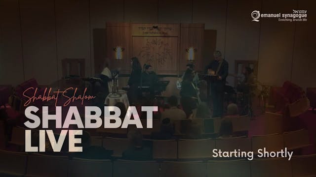 Shabbat Live | 12 May, 2023