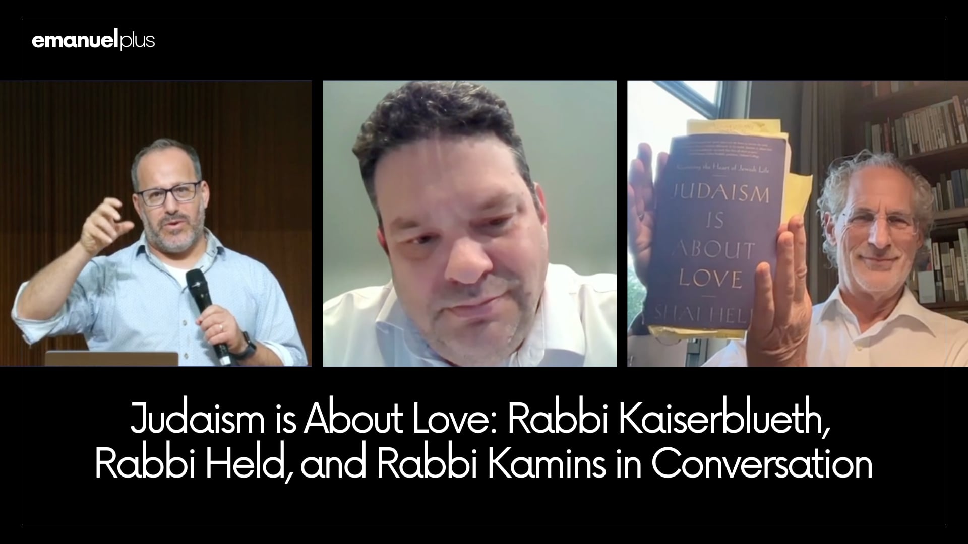 Rabbi Kaiserblueth, Rabbi Held, and Rabbi Kamins in Conversation | 3 March 2026