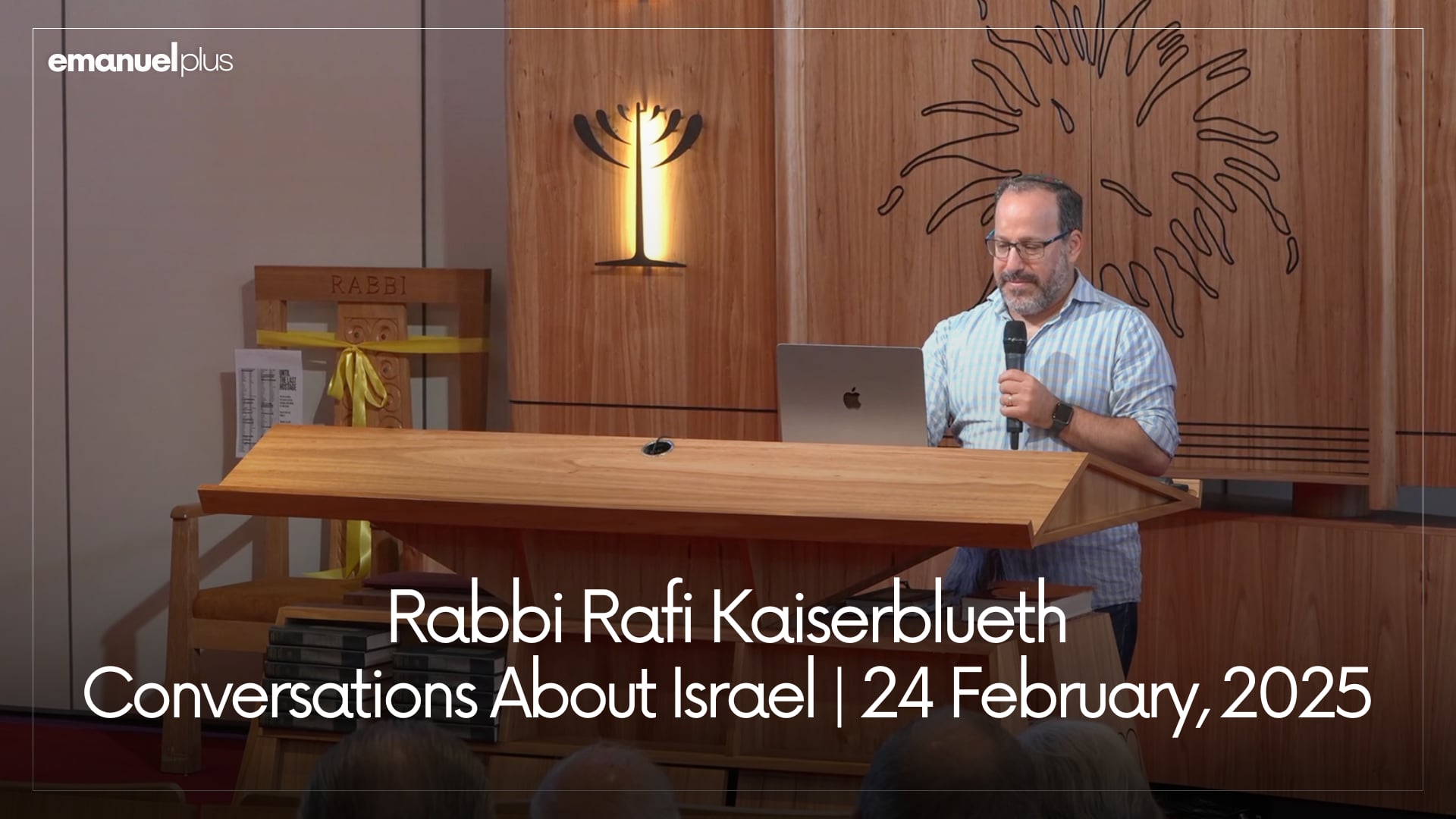 Rabbi Rafi Kaiserblueth | 24 February, 2025