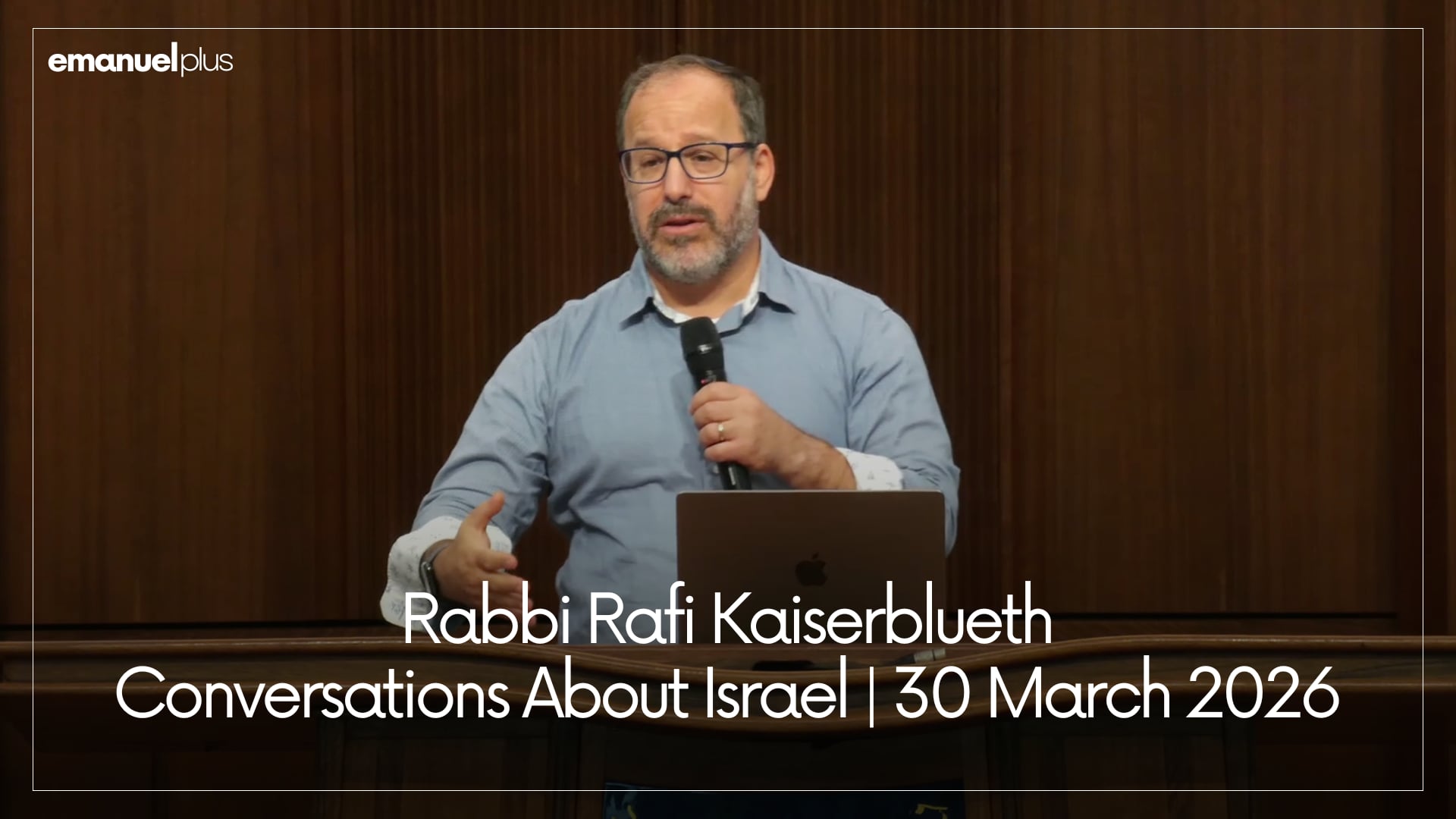 Conversations About Israel | 30 March...