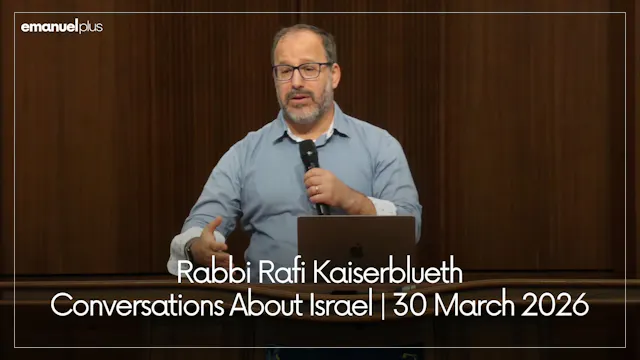 Conversations About Israel | 30 March...