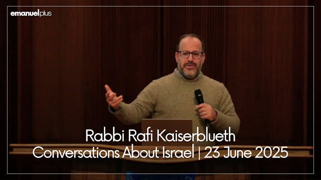 Rabbi Rafi Kaiserblueth Conversations...