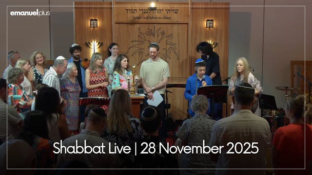 Shabbat Live | 28 November 2025