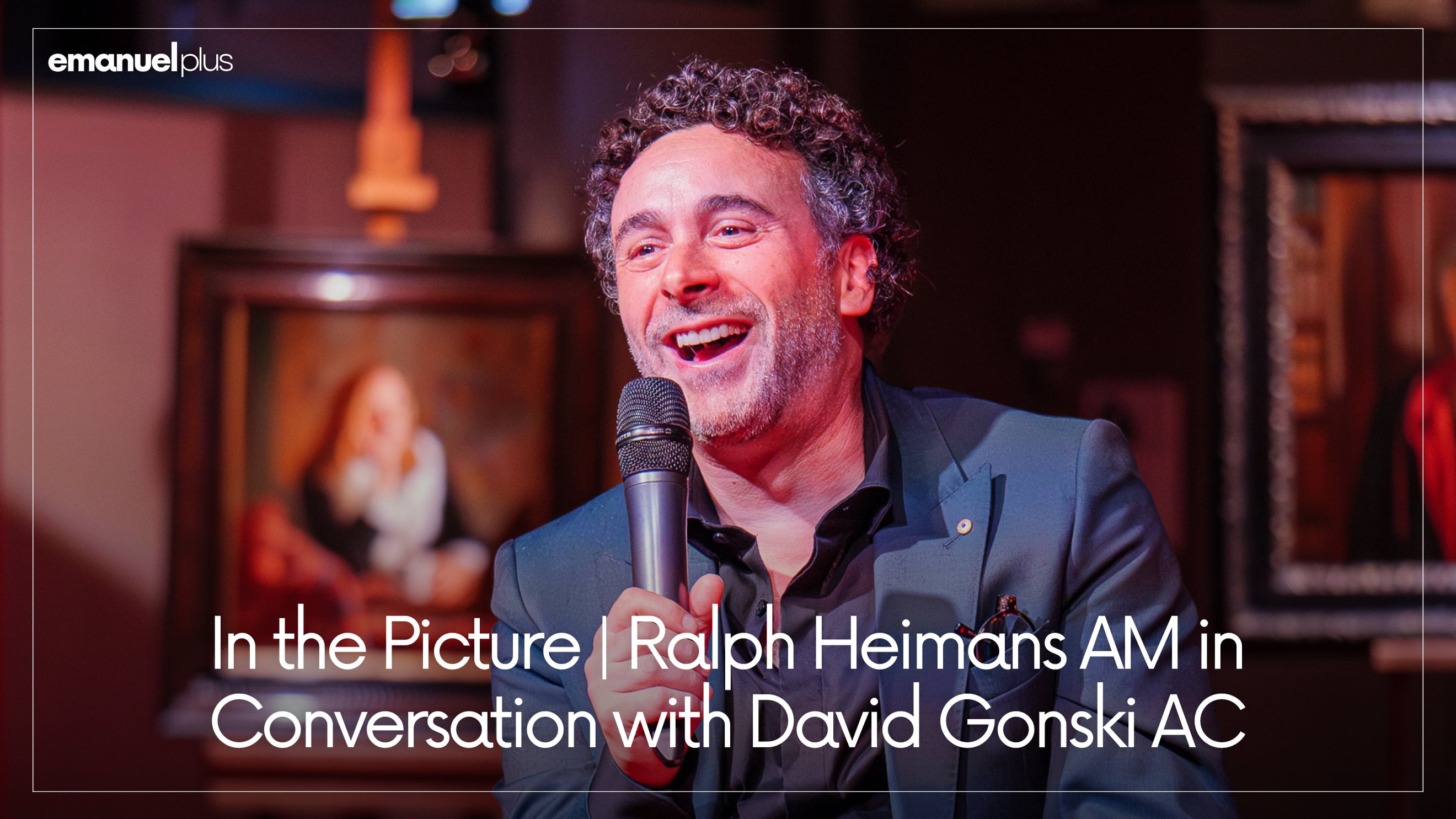 In the Picture | Ralph Heimans AM in Conversation with David Gonski AC