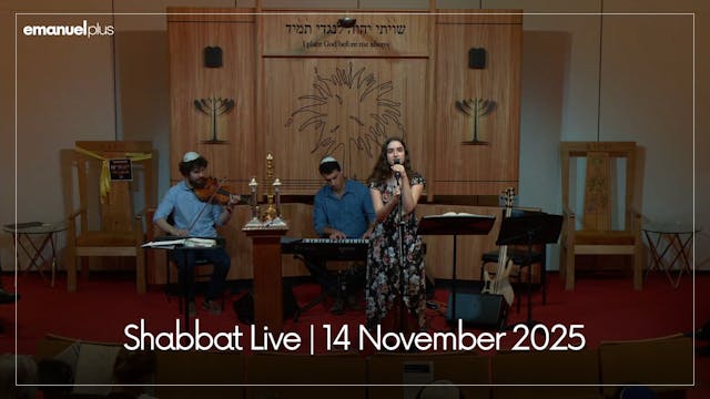 Shabbat Live | 14 November 2025