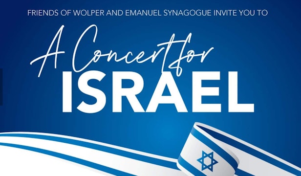 A Concert for Israel