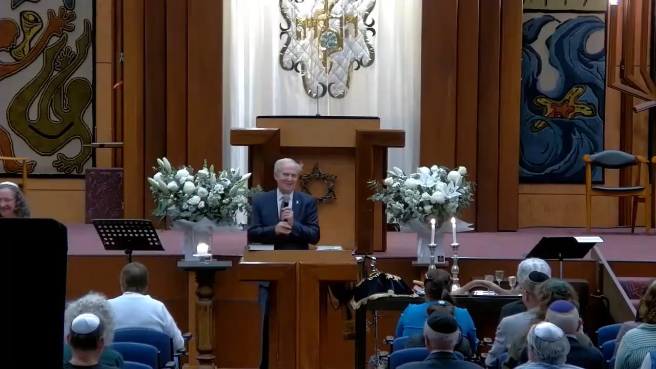 Rabbi Micky Bowden's Kabbalat Shabbat Shuvah Drash