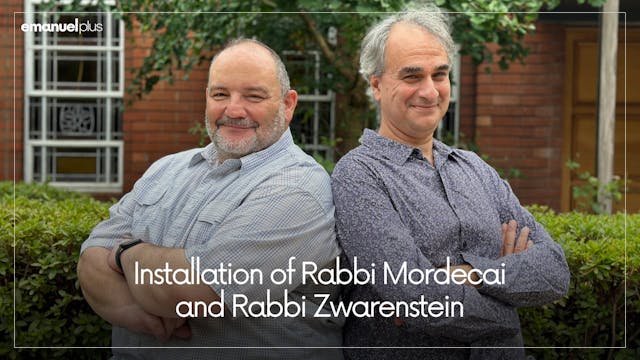 Instalation of Rabbi Moredecai and Ra...
