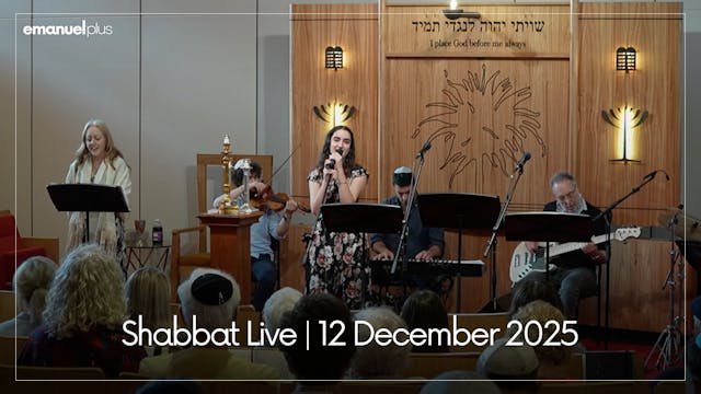 Shabbat Live | 12 December 2025