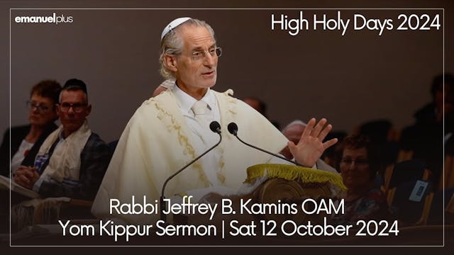 Rabbi Jeffrey B. Kamins OAM | Yom Kip...