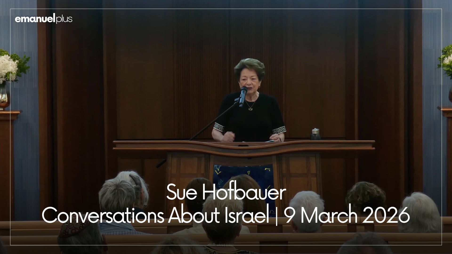 Conversations About Israel | 9 March ...