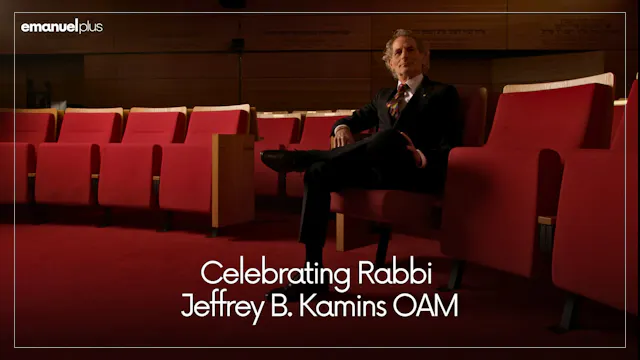 Celebrating Rabbi Jeffrey B. Kamins OAM