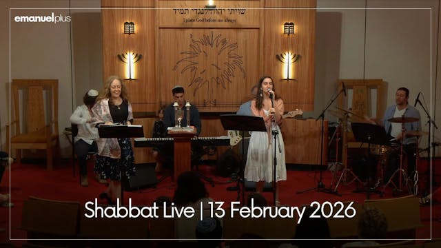 Shabbat Live | 13 February 2026