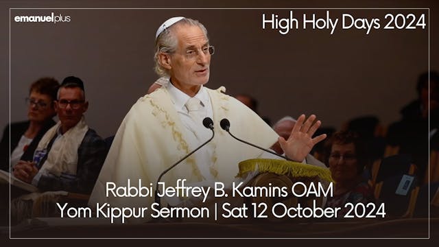 Rabbi Jeffrey B. Kamins OAM | Yom Kip...
