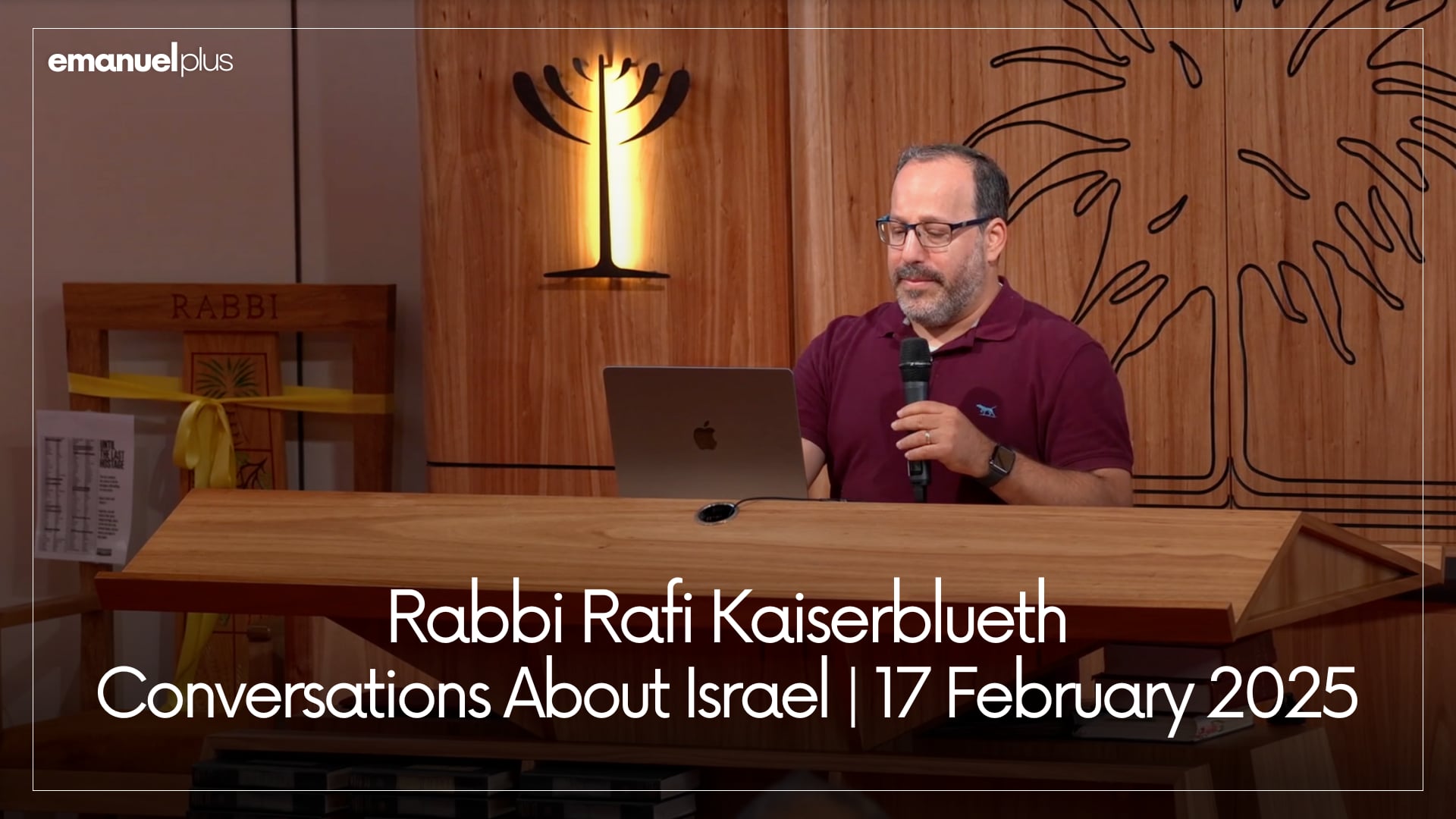 Rabbi Rafi Kaiserblueth | 17 February 2025
