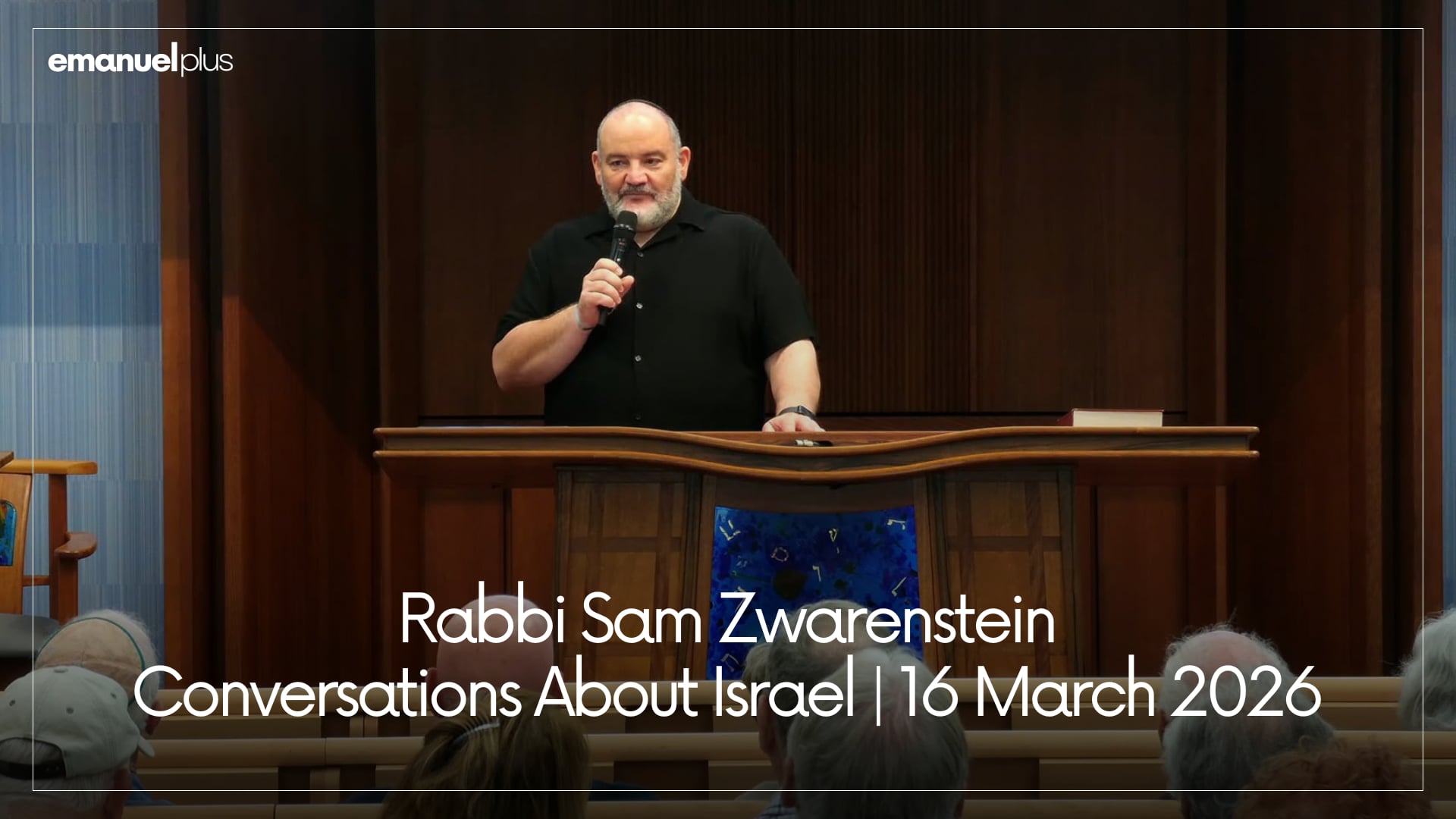 Conversations About Israel | 16 March...