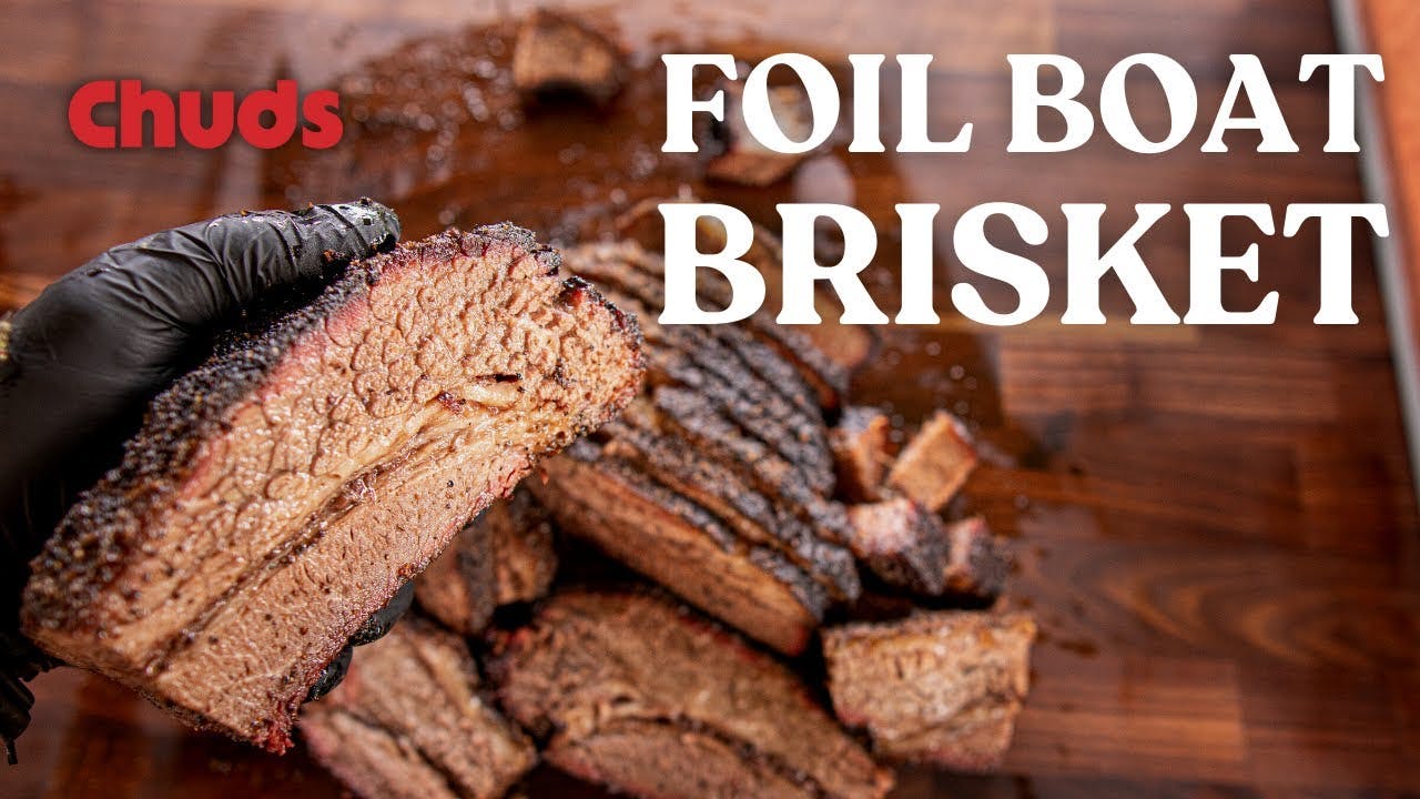 Brisket Foil Boat Method Chud's BBQ Chud's BBQ The Archives