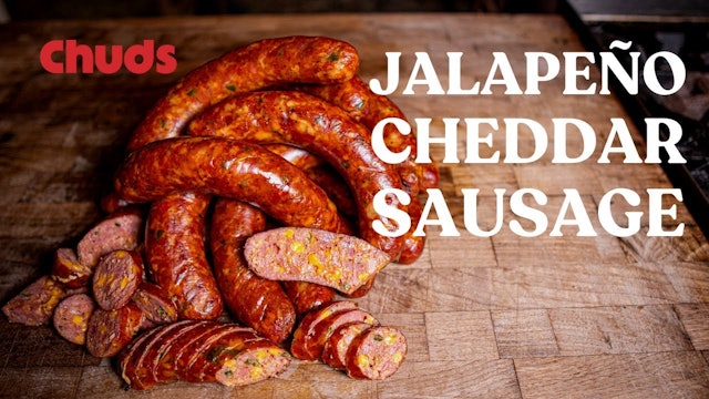 Jalapeño Cheese Sausage | Chud's BBQ