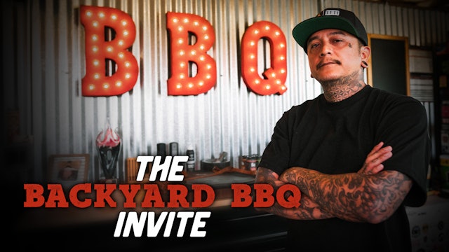 THE BACKYARD BBQ INVITE - SEASON 1