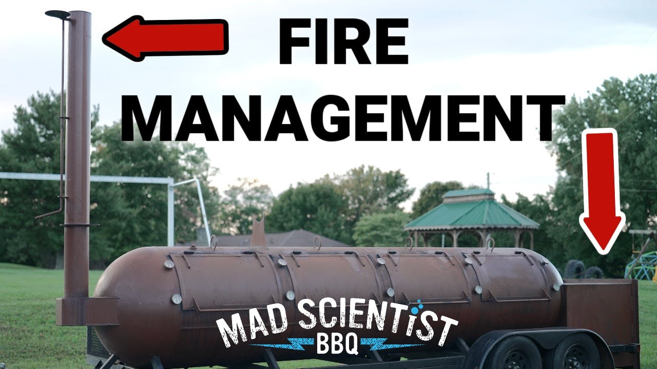 How to Use the Damper and Firebox Intake on an Offset Smoker Mad