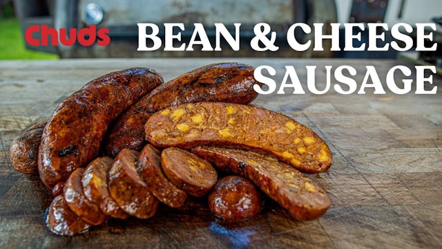 Bean and Cheese Sausage | Chud's BBQ