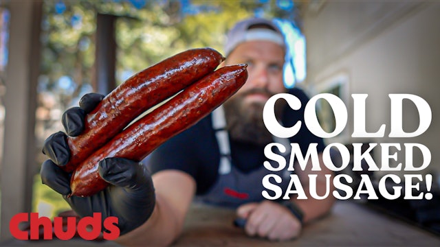 Cold Smoked Texas Style Sausage | Chud's BBQ