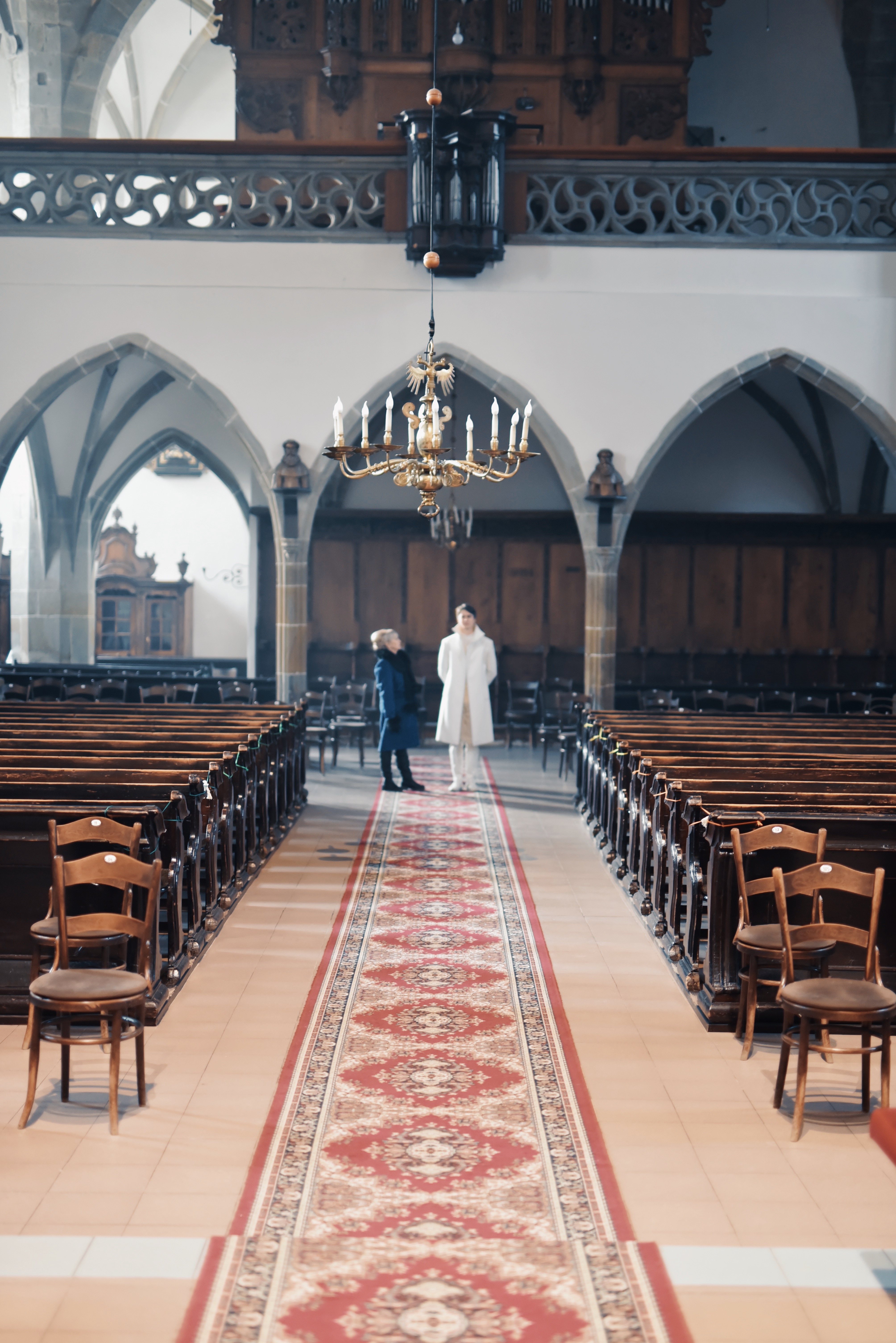 Church Scene Madam Victoria & Adam