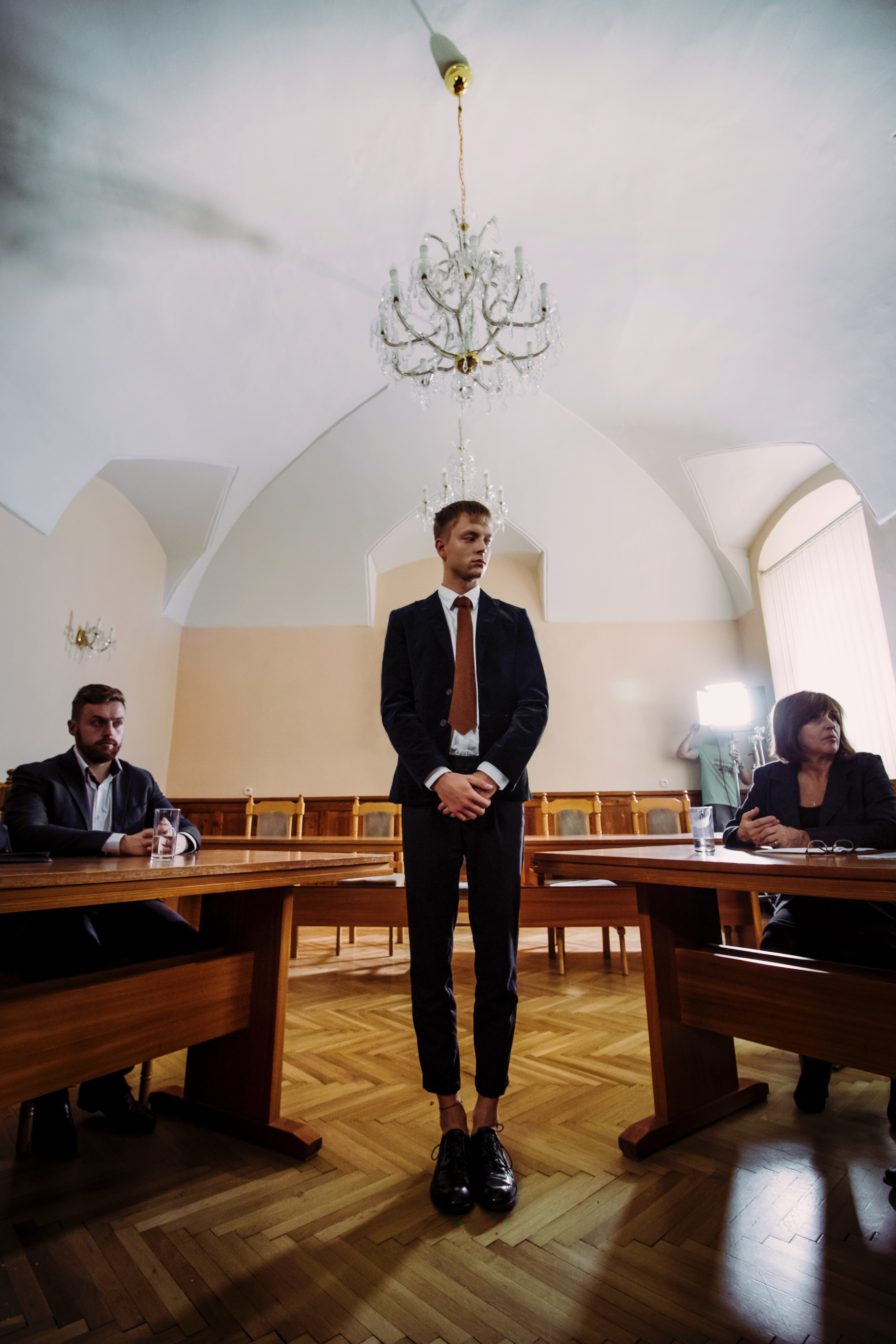 Christoph as a Witness in the Court Scene (Richard)