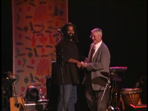 Terrance Hallanan at greenaid nov 2002