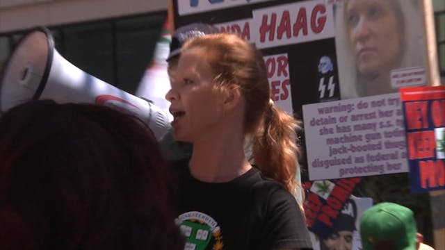 Oaksterdam U protest and march after ...