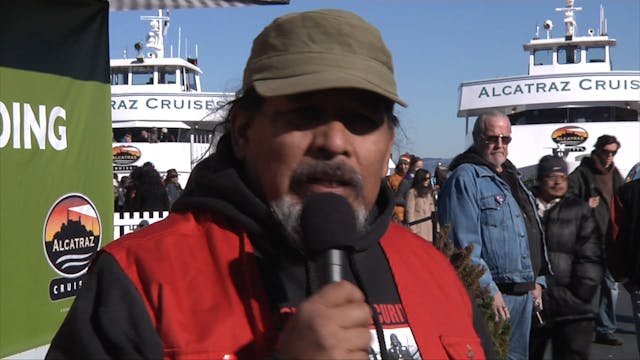 41st AIM West Alcatraz Ceremony Press...
