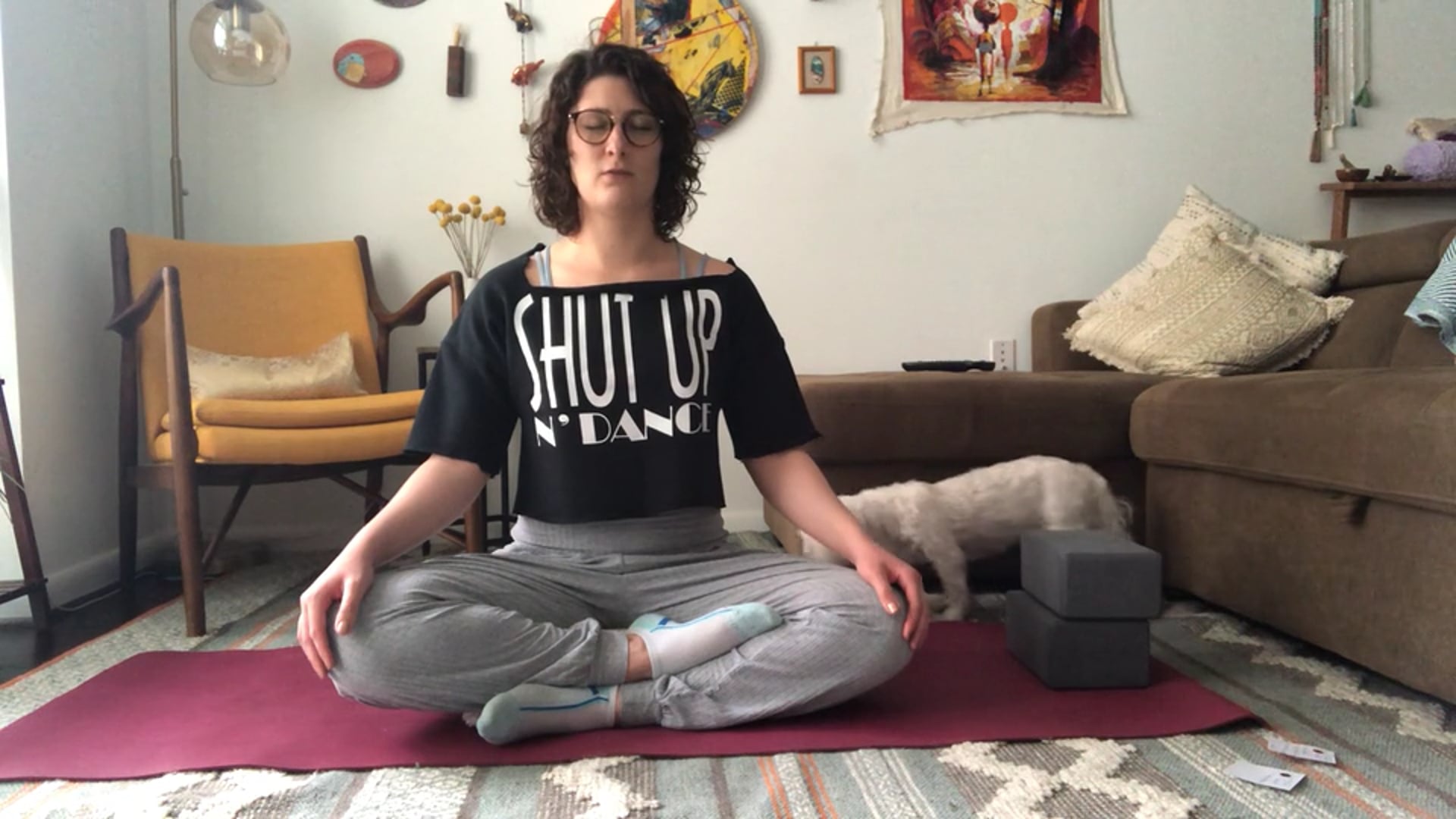 Yin for hips with Jackie