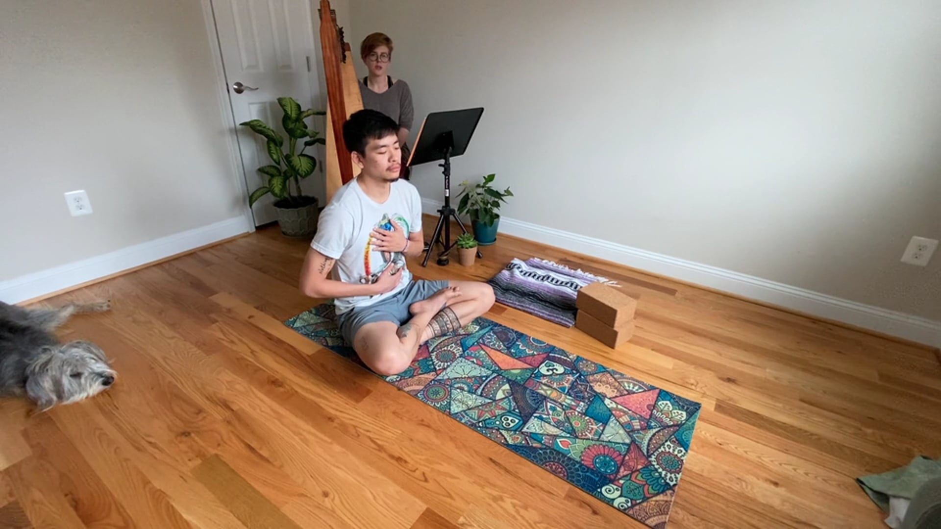 Yin for heart opening with Kara + Harp