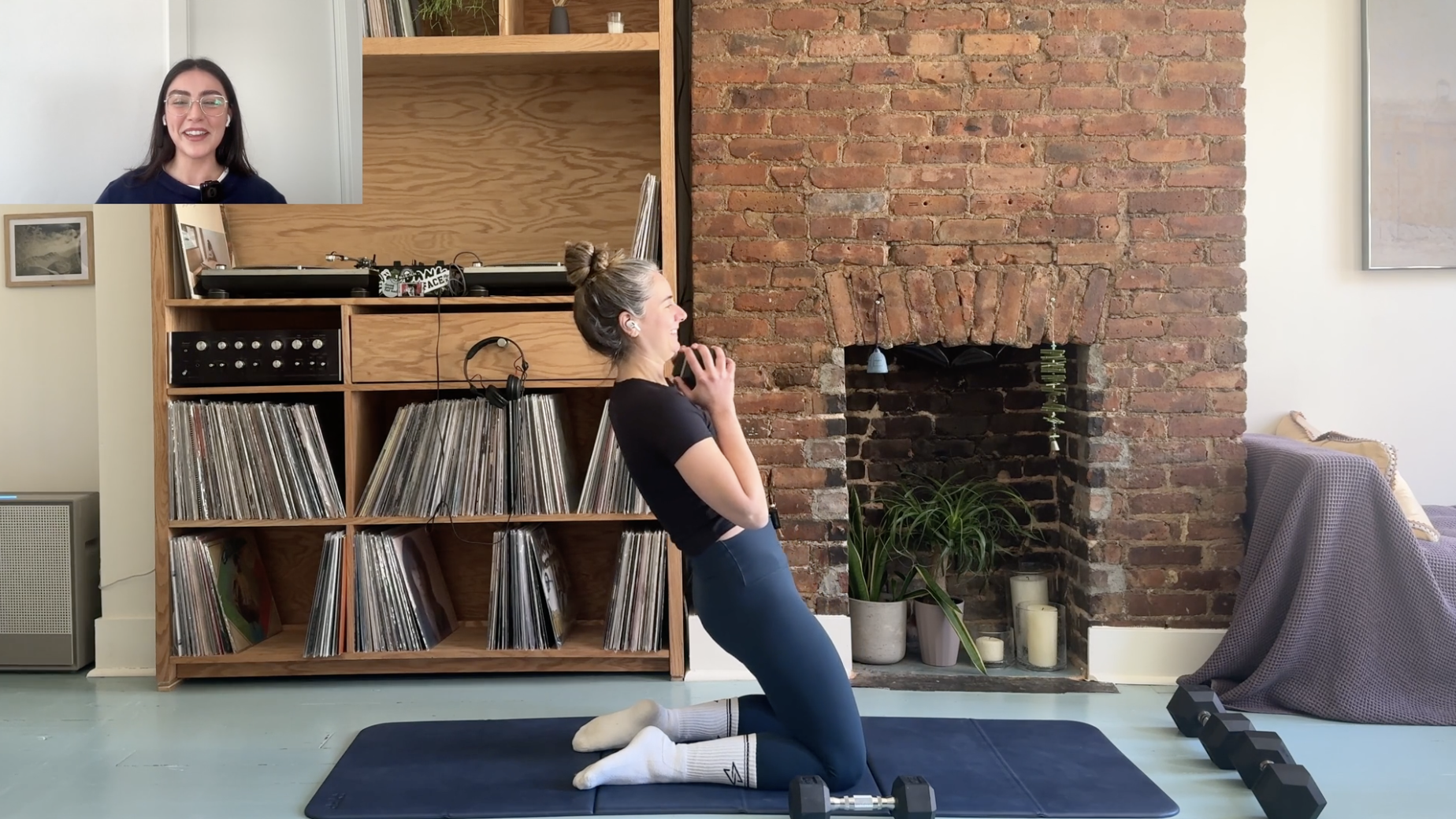 GIVING SOMETHING UP | 20 MIN | LOWER BODY | HARD | DUMBBELLS | FOUNDATIONS