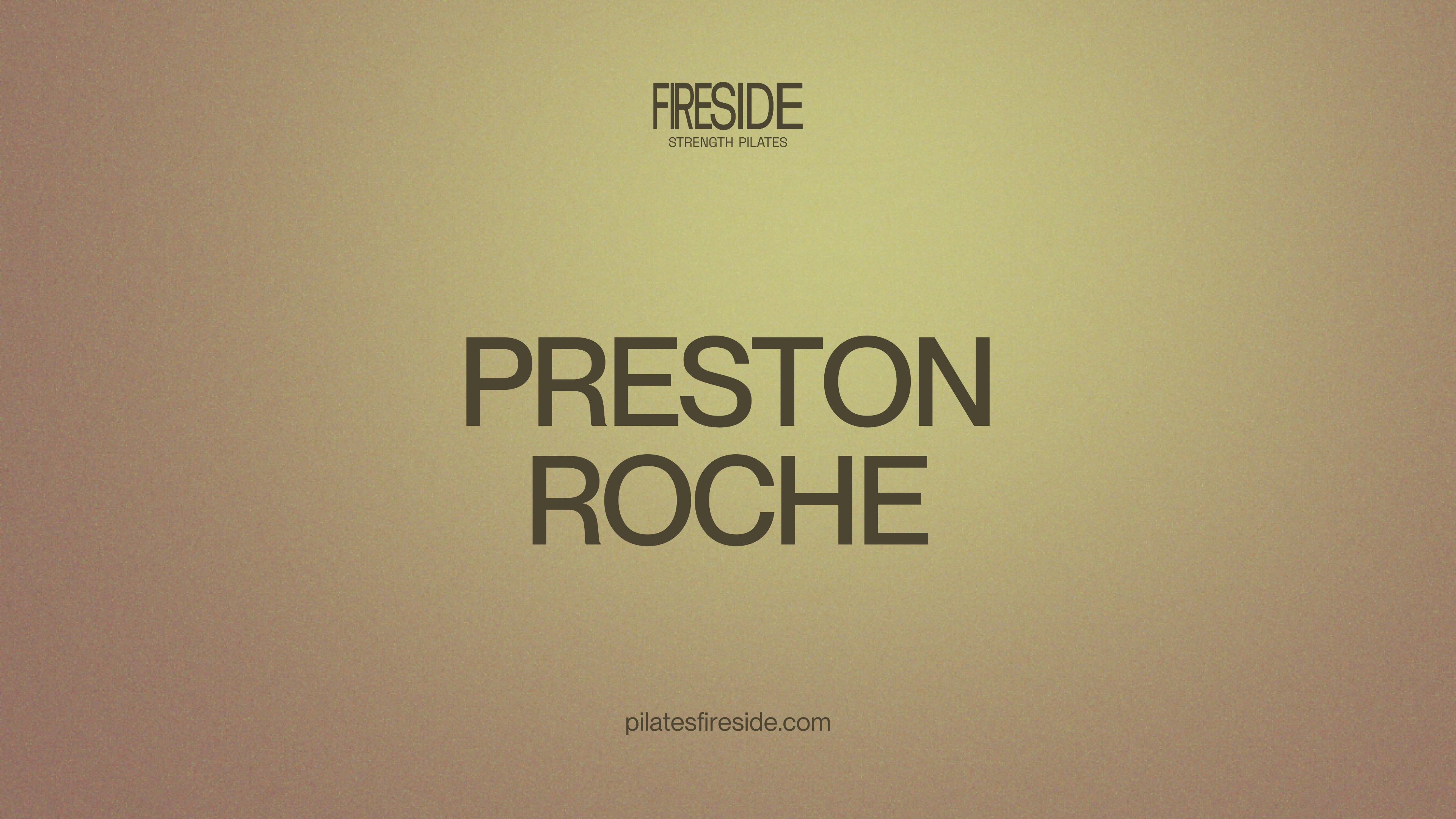 PRESTON | 30 MIN | FULL BODY | HARD | FOUNDATIONS