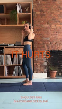 FOREARM SIDE PLANK | 1 MIN | UPPER BODY