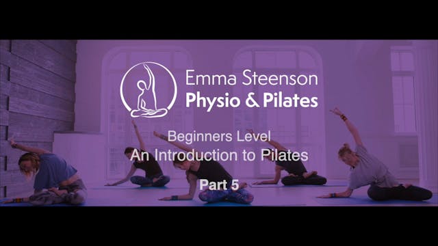 Pilates Beginners Part 5