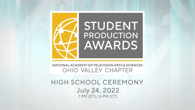 The 2022 Ohio Valley Chapter High School Student Production Awards