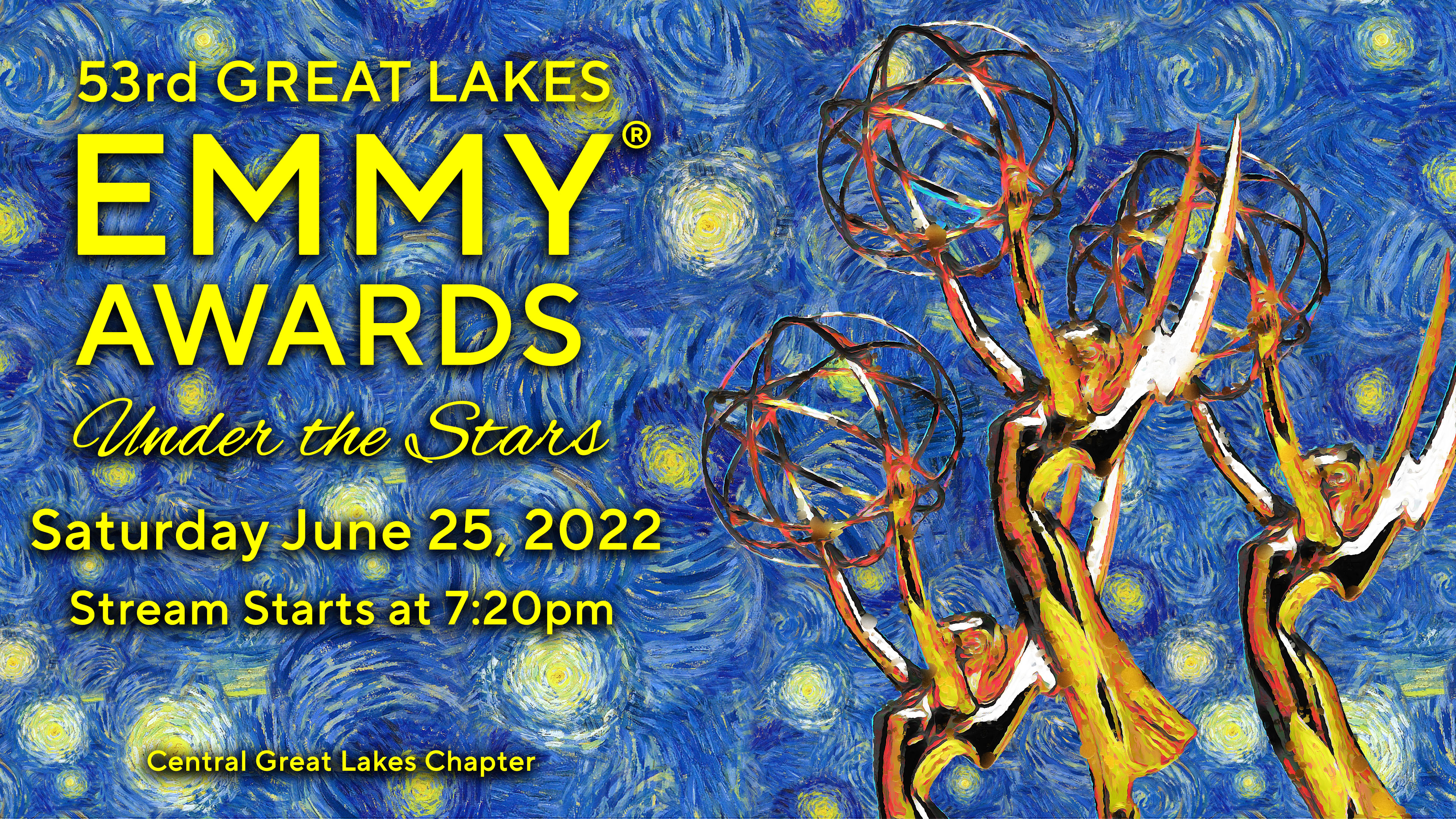 53rd Annual Great Lakes Emmy Awards: “Under The Stars”