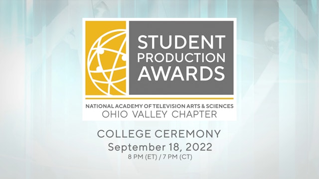 The 2022 Ohio Valley Regional College Student Production Awards