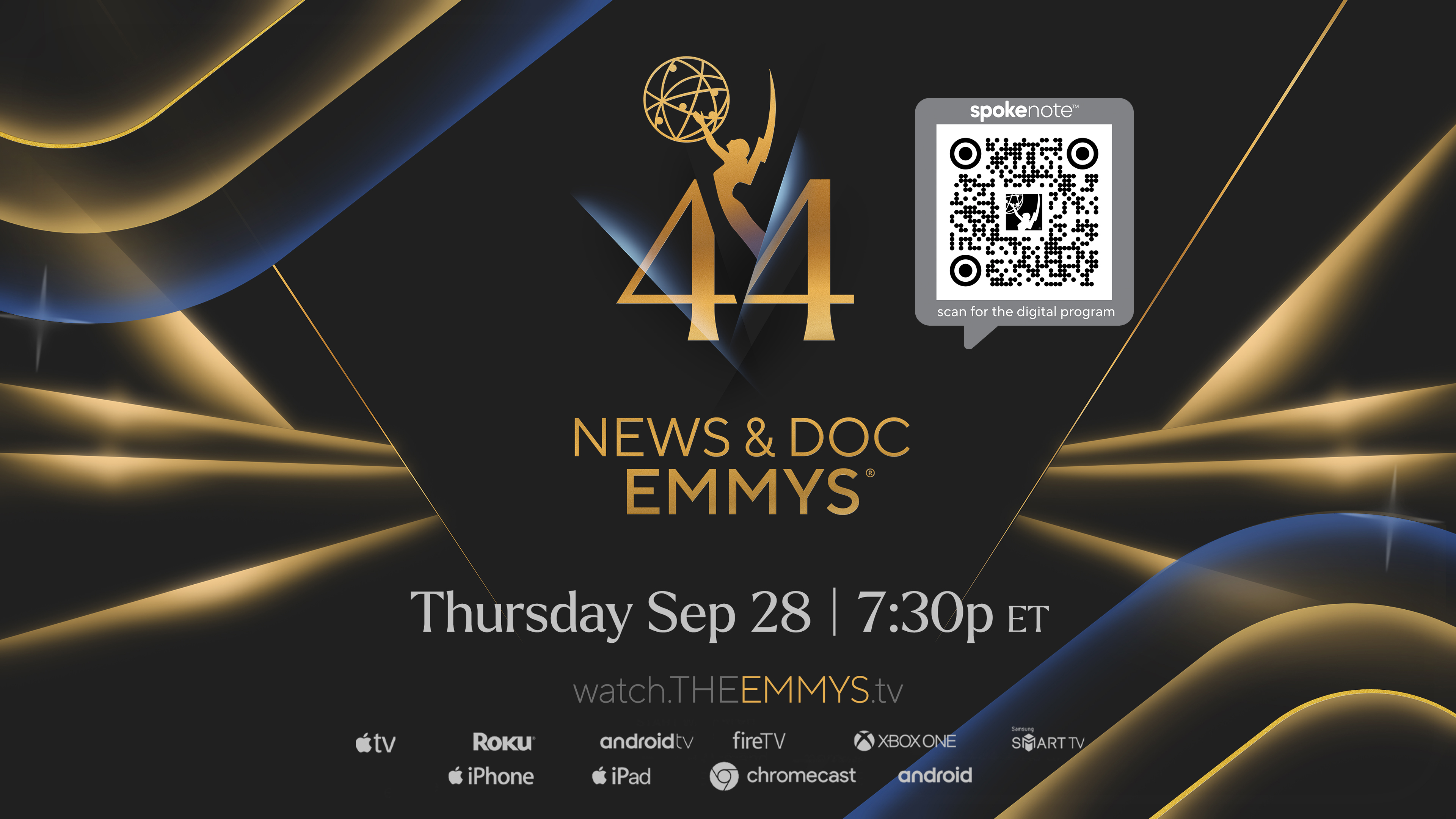 The 44th Documentary Emmy® Awards Ceremony 9/28 - The Emmys®