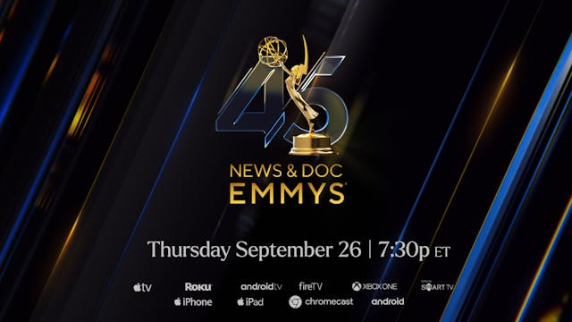 The 45th Documentary Emmy® Awards Cer...