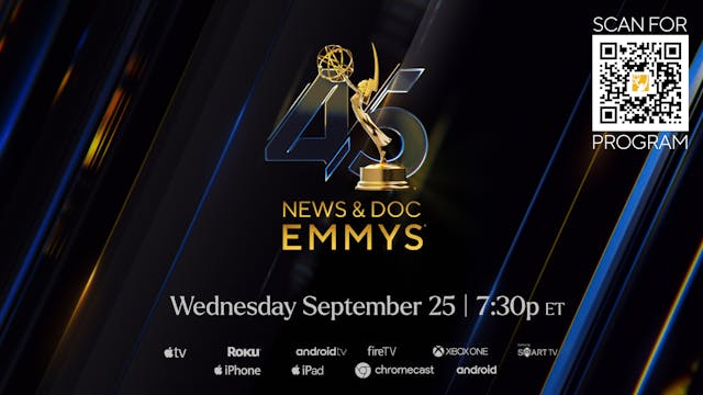 The 45th Documentary Emmy® Awards Cer...