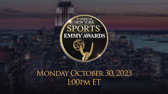 NY NATAS 1st Annual Sports Emmy Award...