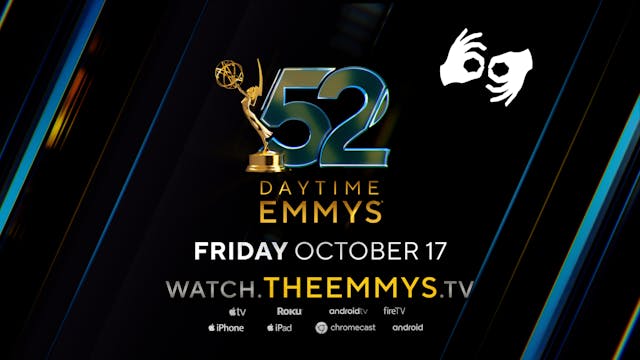 The 52nd Daytime Emmy Awards - ASL St...