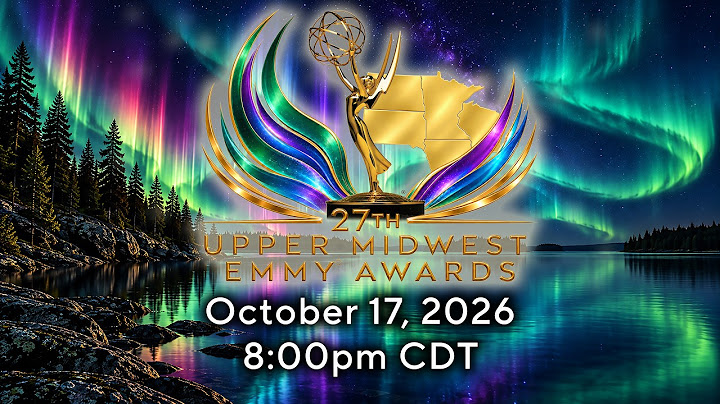 2026 Upper Midwest Emmy® Awards Show