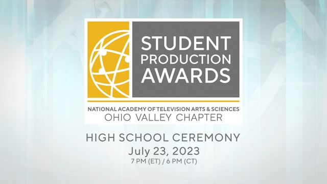 The 2023 Ohio Valley Regional High School Student Production Awards 