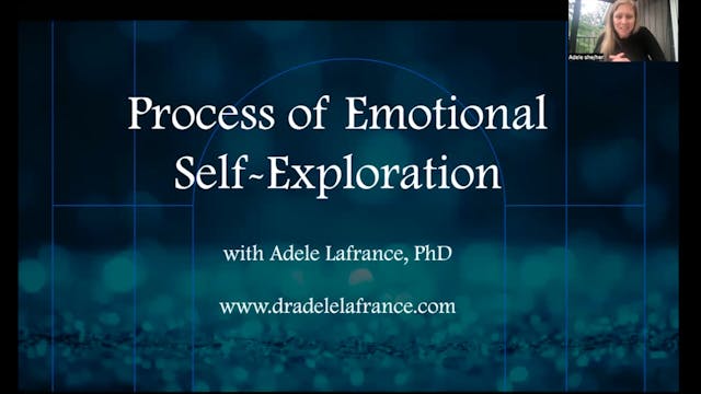 Process of Emotional Self-Exploration