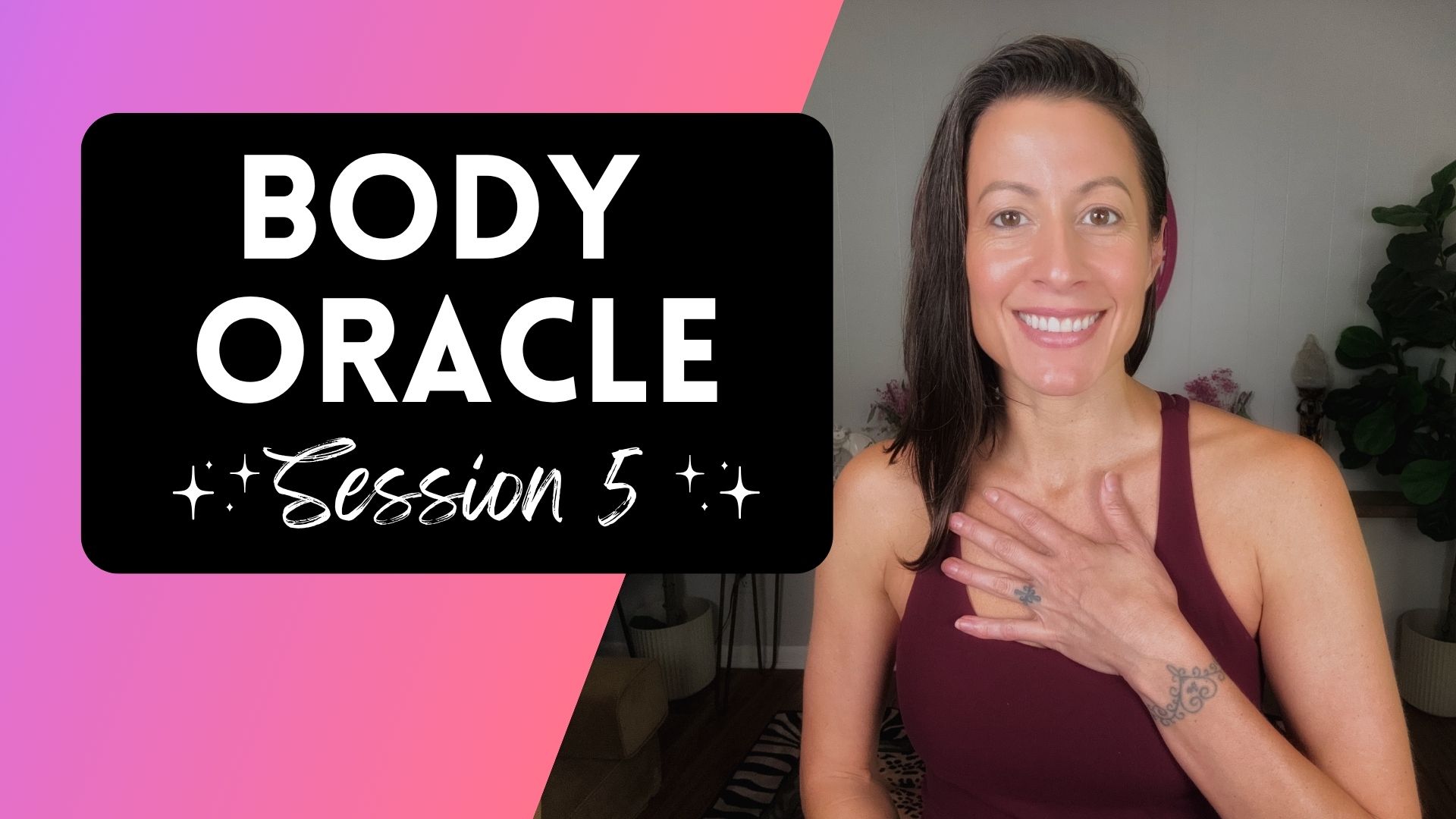 Body Oracle: 5 - Understanding Basic Human Needs