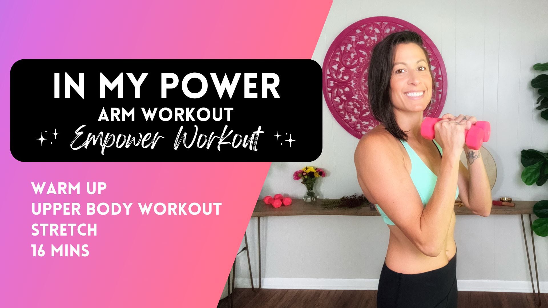 In My Power Weighted Arm Workout